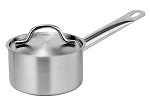 FORCE SAUCEPAN S/ST W/ LID 1.3 LTR 140mmØ x 85mmH 