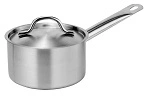 FORCE SAUCEPAN S/ST W/ LID 2.0 LTR 160mmØ x 95mmH 