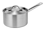 FORCE SAUCEPAN S/ST W/ LID 4.0 LTR 200mmØ x 120mmH 