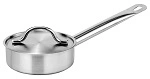 FORCE SAUTE PAN S/ST W/ LID 0.8 LTR 140mmØ x 55mmH 