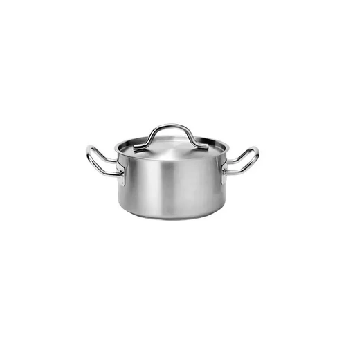FORCE SAUCEPOT S/ST W/ LID 2.0 LTR 160mmØ x 95mmH 
