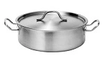 FORCE LOW CASSEROLE S/ST W/ LID 4.5 LTR 260mmØ x 85mmH 