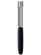 MODA WINE BUCKET S/ST RIBBED W/ KNOB BLACK 225mmØ x 210mmH