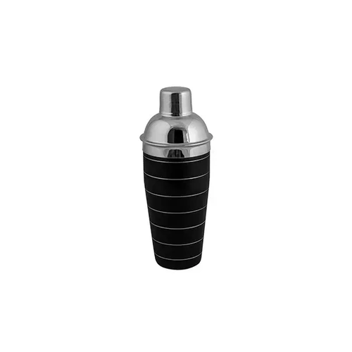 MODA 3 PIECE COCKTAIL SHAKER S/ST BLACK 750ml