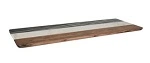 PEER SORENSEN TWO TONE MARBLE / ACACIA WOOD SUSHI BOARD
