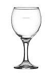 CROWN CRYSTA III WINE GLASS 260ml W/ PLIMSOLL @ 150ml