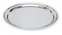 ROUND S/ST TRAY 25cm HEAVY DUTY