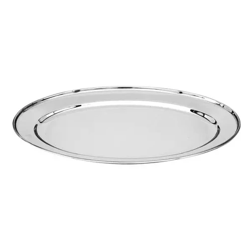 HEAVY DUTY S/ST OVAL PLATTER 650mm / 26