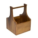 MODA BROOKLYN ACACIA WOOD ARTISAN CADDY
