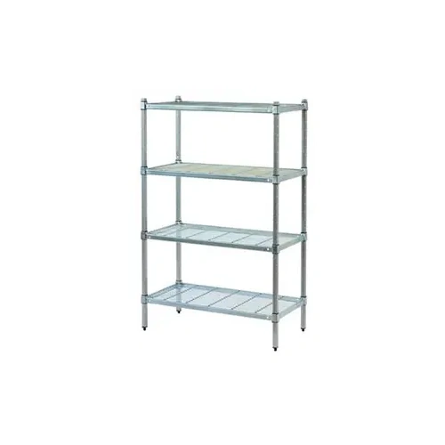 Mantova 4TSPW18060 4 Tier Wire Shelving