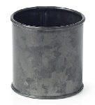 CONEY ISLAND GALVANISED BLACK SUGAR SACHET POT