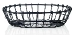 CONEY ISLAND OVAL WIRE BASKET PATINA BLACK