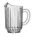 WATER PITCHER PLASTIC CLEAR 60oz / 1.8 LTR