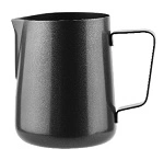 WATER / MILK FROTHING JUG BLACK 600ml