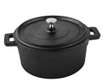 MODA PROVENCE MINI ROUND CAST IRON CASSEROLE 138mmØ