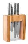 GLOBAL TEIKOKU 5 PIECE KNIFE BLOCK SET