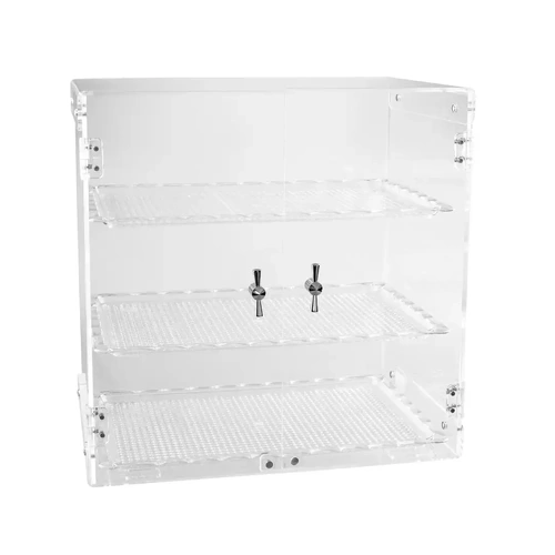 ALKAN ZICCO 3 TRAY DISPLAY CABINET CLEAR