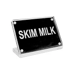 CHEF INOX BUFFET SIGN SKIM MILK" ACRYLIC"