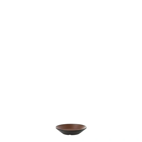Duel Colour Black and Brown Sauce Dish