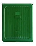 GASTROPLAST FOOD PAN COVER POLYPROPYLENE  SIZE 1/2 GREEN 