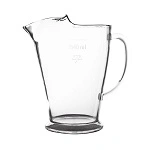 CROWN POLYCARBONATE SAN ICE LIP JUG BADGED 1140ml