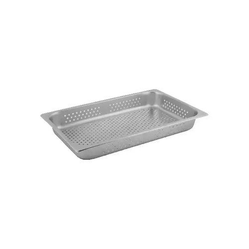 STANDARD S/ST STEAM PAN 1/1 SIZE 65mm PERFORATED