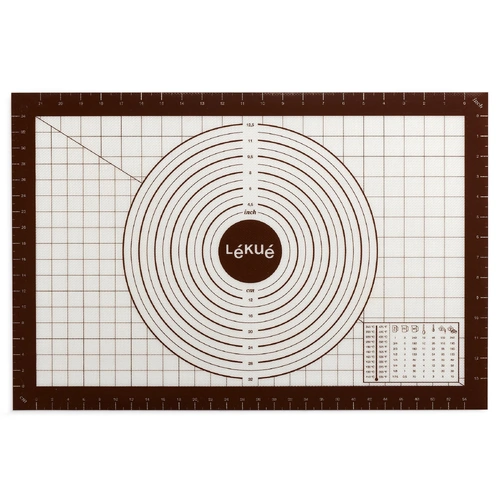 Lékué Non-Stick Silicone Pastry Mat 60 x 40cm with Measures