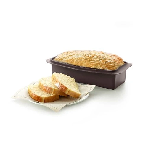 Lékué Sandwich Bread Mould 28cm 2500ml Platinum Silicone