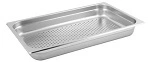 ANTI-JAM 1/1 S/ST FOOD PAN 100mm PERFORATED 