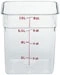 CAMBRO 8 QT CAMWEAR SQUARE CONTAINER