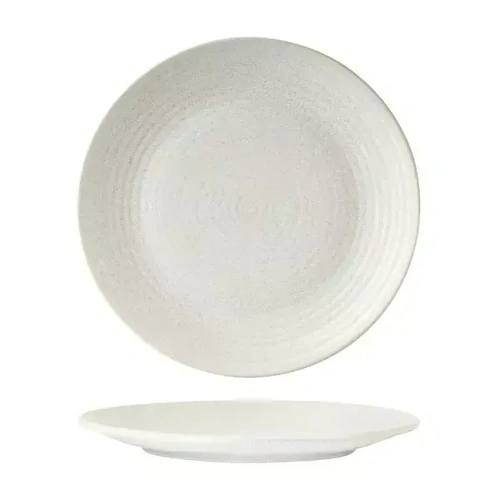 ZUMA COUPE PLATE RIBBED 265mm FROST
