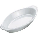 VITROCERAM OVAL GRATIN DISH 270x140 / 425ml WHITE