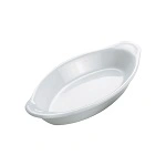 VITROCERAM OVAL GRATIN DISH 295x155 / 570ml WHITE