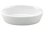 VITROCERAM OVAL BAKER 325x220x55mm / 2.3LTR WHITE