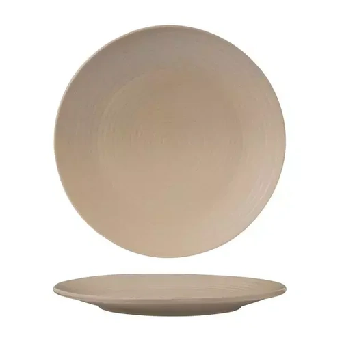 ZUMA COUPE PLATE RIBBED 265mm SAND