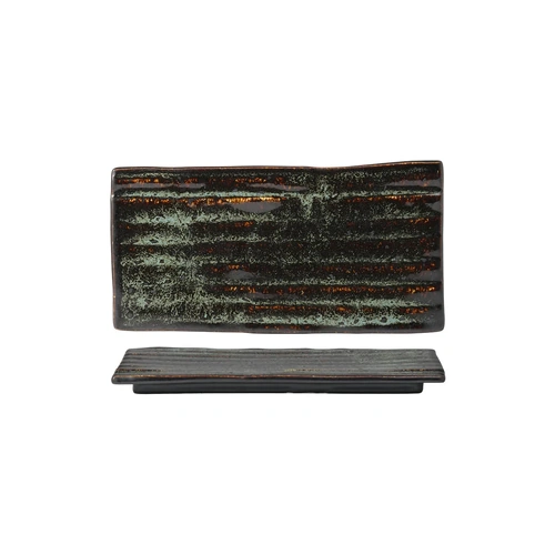 Tablekraft Fusion Sushi Plate 282x150mm Patina – 902239