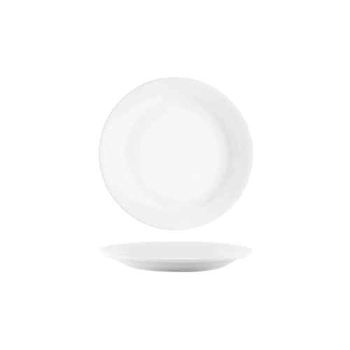 Tablekraft Vitroceram Round Plate Narrow Rim 257mm