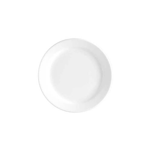 Vitroceram Round Plate- 250mm Narrow Rim