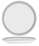 TABLEKRAFT BISTRO ORGANIC COUPE PLATE 245mmØ FROSTED