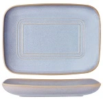 TABLEKRAFT URBAN LOFT RECTANGULAR SERVER AZURE BLUE 2400ml