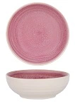 TABLEKRAFT LINEA ROUND DEEP BOWL DUSTY PINK 160mmØ x 50mmH