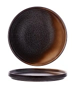 TABLEKRAFT URBAN STACKABLE WITH RIM COFFEE DUST 265mmØ x 25mmH