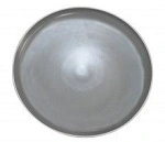 TABLEKRAFT URBAN ROUND COUPE PLATE GREY 200mmØ