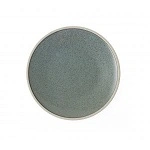 SOHO ROUND PLATE 200mm REACTIVE LIMESTONE