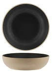 SOHO ROUND DEEP BOWL 200mm SPECKLE BLACK