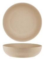 SOHO ROUND DEEP BOWL 200mm STONE