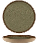 SOHO ROUND DEEP COUPE PLATE 235mm BURNT SIENNA 