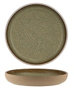 SOHO ROUND DEEP COUPE PLATE 175mm BURNT SIENNA 