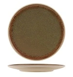 SOHO ROUND PLATE 160mm BURNT SIENNA