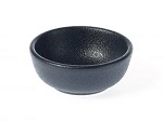 TABLEKRAFT ROUND FLARED SAUCE DISH 80x32mm BLACK